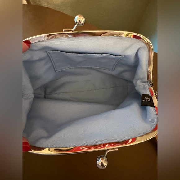 Coach Multicolor Patterned Kiss-Lock Wristlet Clutch - Picture 6 of 6